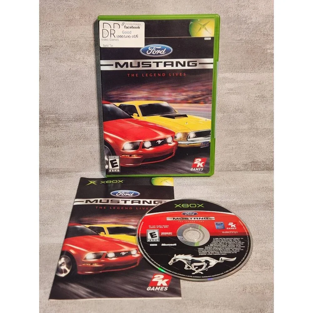 Ford Mustang The Legend Lives for Original Xbox